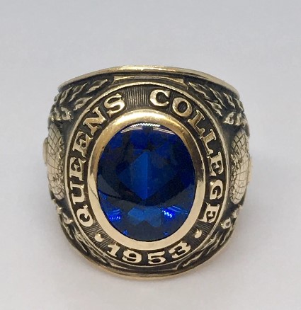  queens college ring 1953